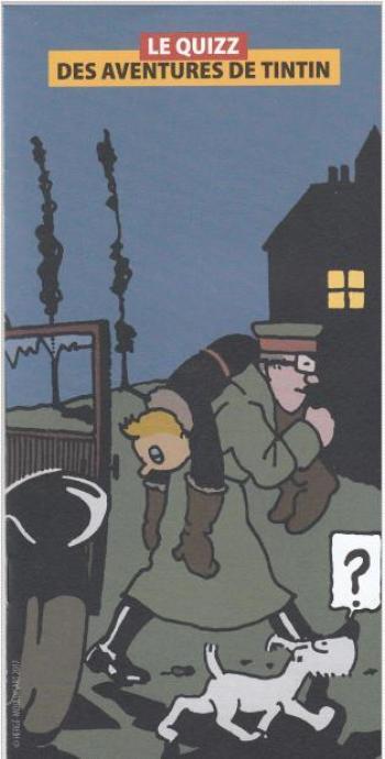 Couverture de l'album Tintin (Éditions Moulinsart) - HS. Le Quizz des Aventures de Tintin