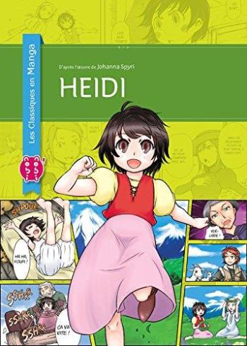 Couverture de l'album Les Classiques en Manga - 8. Heidi