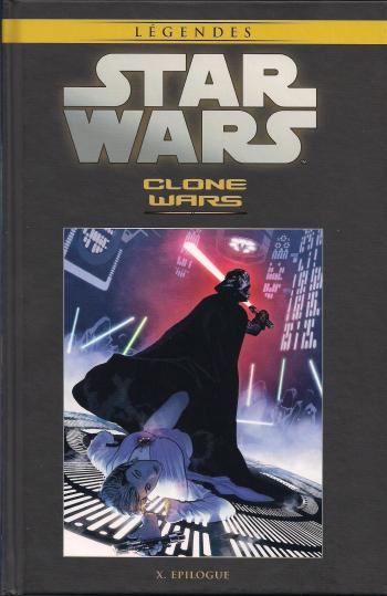 Couverture de l'album Star Wars (Collection Hachette) - 35. Clone Wars X - Epilogue