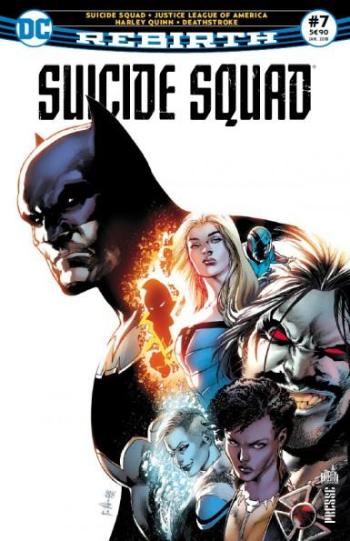 Couverture de l'album Suicide Squad Rebirth (Urban Presse) - 7. La ligue de Batman !