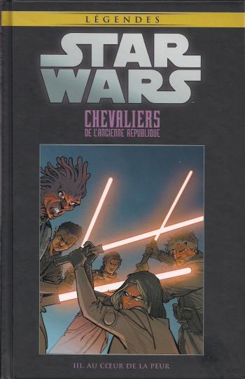 Couverture de l'album Star Wars (Collection Hachette) - 12. Chevaliers de l'ancienne République III - Au coeur de la peur