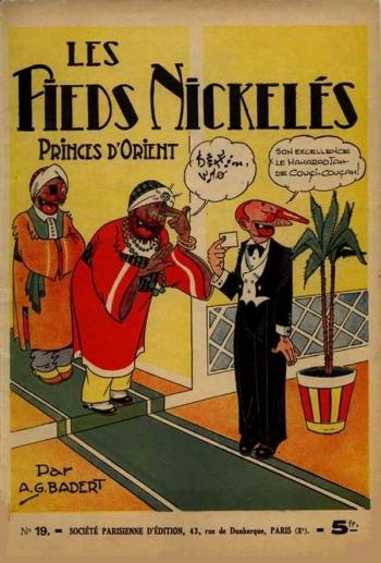 Couverture de l'album Les pieds Nickelés (2e série - 1929-1940) - 19. Les Pieds Nickelés Princes d'Orient