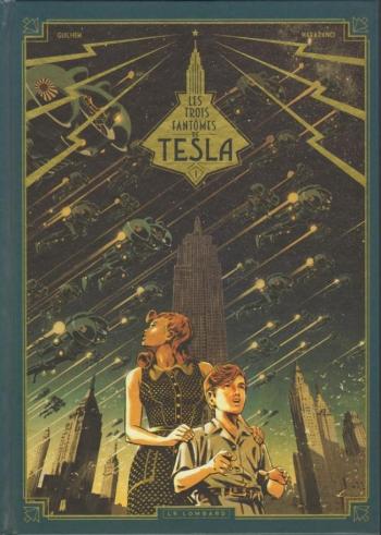 Couverture de l'album Les Trois Fantômes de Tesla - 1. Le mystère Chtokavien