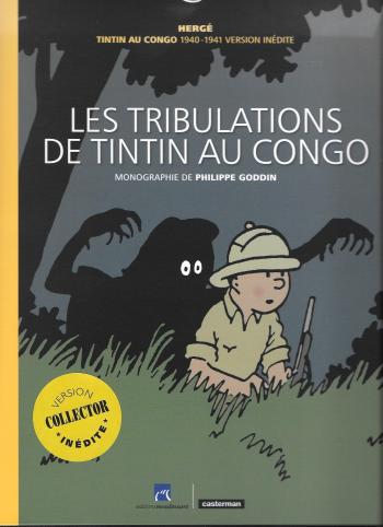 Couverture de l'album Tintin (Divers et HS) - HS. Les tribulations de Tintin au Congo