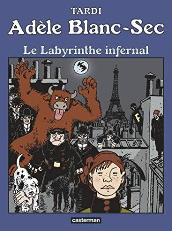 Couverture de l'album Les Aventures extraordinaires d'Adèle Blanc-Sec - 9. Le labyrinthe infernal