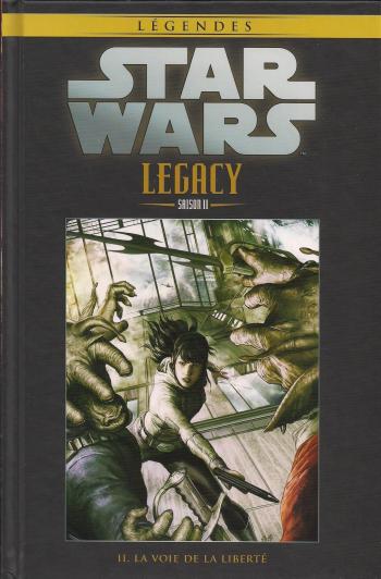 Couverture de l'album Star Wars (Collection Hachette) - 96. Legacy Saison II - II La voie de la liberté