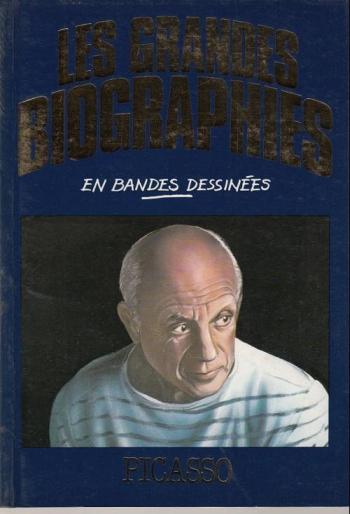 Couverture de l'album Les Grandes biographies en bandes dessinées - 2. Picasso