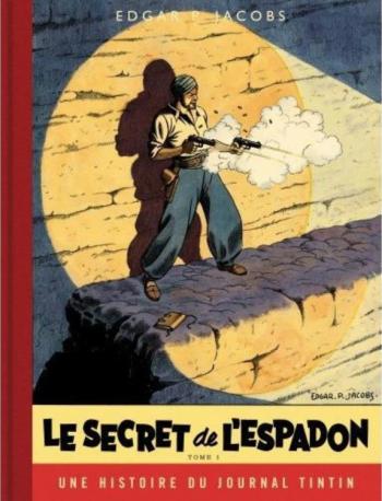 Couverture de l'album Blake et Mortimer (Blake et Mortimer) - 1. Le Secret de l'Espadon 1-Edition spéciale (Journal Tintin)