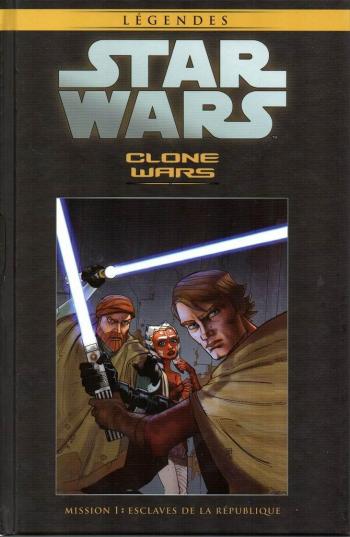 Couverture de l'album Star Wars (Collection Hachette) - 138. Clone Wars - Mission 1 : Esclaves de la République