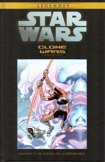 Couverture de l'album Star Wars (Collection Hachette) - 139. Clone Wars - Mission 2 : Au service de la République