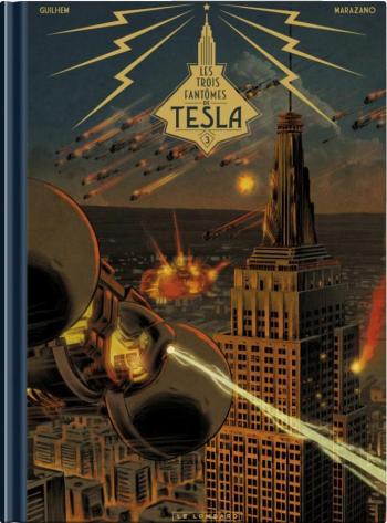Couverture de l'album Les Trois Fantômes de Tesla - 3. Tome 3