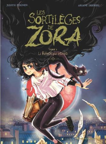 Couverture de l'album Les Sortilèges de Zora - 2. La Bibliothèque interdite