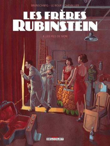 Couverture de l'album Les frères Rubinstein - 4. Les fils de Sion