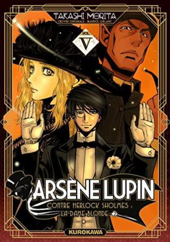 Couverture de l'album Arsène Lupin (Kurokawa) - 5. Arsène Lupin contre Sherlock Holmes : La dame blonde (2)