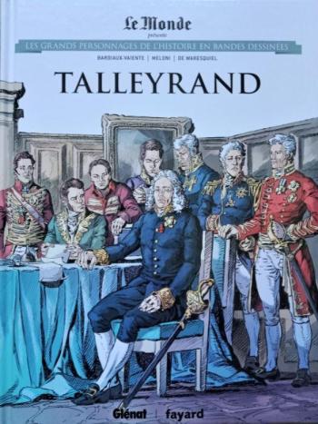 Couverture de l'album Les Grands Personnages de l'Histoire en BD - 90. Talleyrand