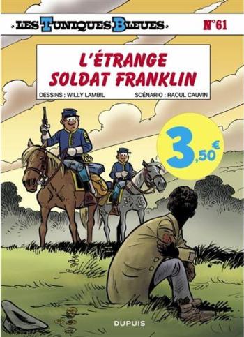 Couverture de l'album Les Tuniques bleues - 61. L'étrange soldat Franklin / Édition spéciale, Limitée (Opé été 2023)