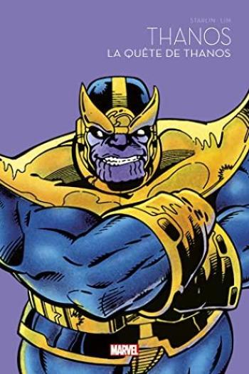Couverture de l'album Marvel - Les grandes sagas (2022) - 5. La quête de Thanos