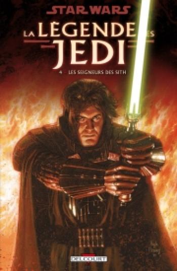 Couverture de l'album Star Wars - La Légende des Jedi - 4. Les Seigneurs des Sith