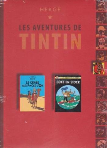 Couverture de l'album Tintin (France Loisirs - Collection Duo) - 9. Le crabe aux pinces d'or - Coke en stock