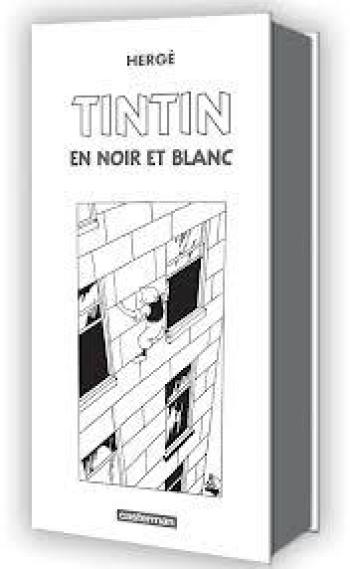Couverture de l'album Tintin en noir et blanc (Coffret) - COF. Tintin en noir et blanc (coffret de 9 mini-albums)