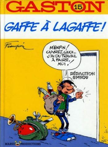 Couverture de l'album Gaston (Série dite classique) - 15. Gaffe à Lagaffe !