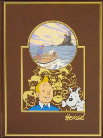 Couverture de l'album Tintin (L'œuvre intégrale d'Hergé - Rombaldi) - 4. L'œuvre intégrale d'Hergé - Tome 4