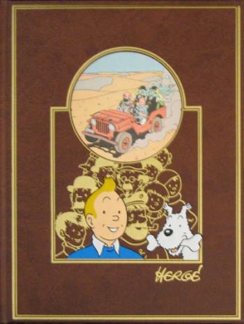 Couverture de l'album Tintin (L'œuvre intégrale d'Hergé - Rombaldi) - 7. L'œuvre intégrale d'Hergé - Tome 7