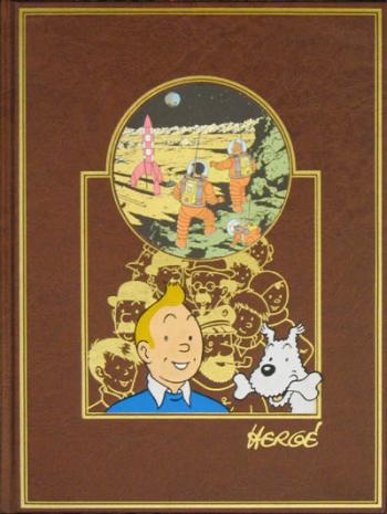 Couverture de l'album Tintin (L'œuvre intégrale d'Hergé - Rombaldi) - 8. L'œuvre intégrale d'Hergé - Tome 8