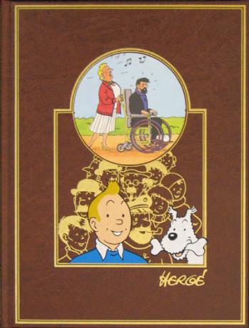 Couverture de l'album Tintin (L'œuvre intégrale d'Hergé - Rombaldi) - 10. L'œuvre intégrale d'Hergé - Tome 10