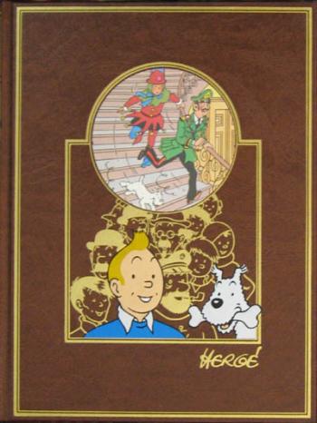 Couverture de l'album Tintin (L'œuvre intégrale d'Hergé - Rombaldi) - 11. L'œuvre intégrale d'Hergé - Tome 11
