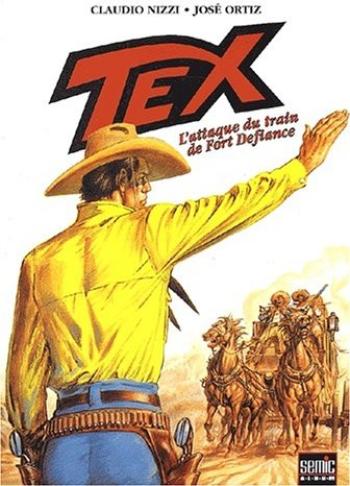 Couverture de l'album Tex - 4. L'attaque du train de Fort Defiance