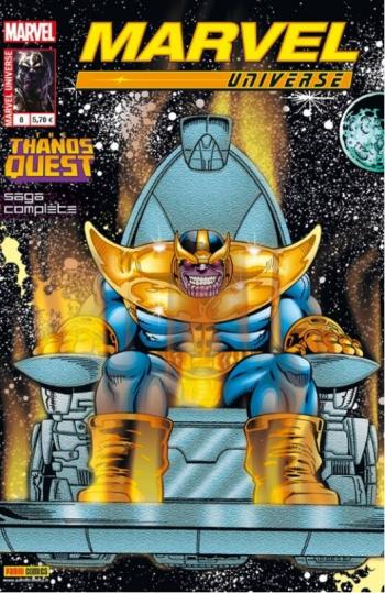 Couverture de l'album Marvel Universe (V2) - 8. Thanos Quest