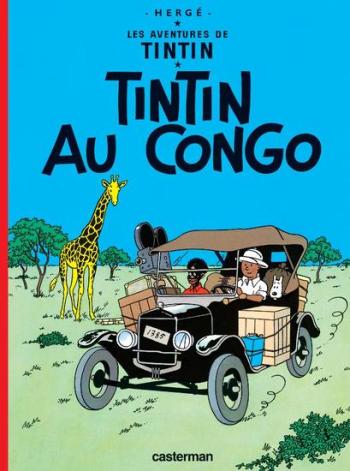 Couverture de l'album Les Aventures de Tintin (Petit format) - 2. Tintin au Congo