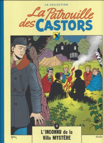 Couverture de l'album La Patrouille des Castors - 3. L'Inconnu de la Villa Mystère