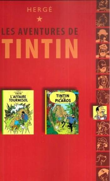 Couverture de l'album Tintin (France Loisirs - Collection Duo) - 11. L'Affaire Tournesol / Tintin et les Picaros