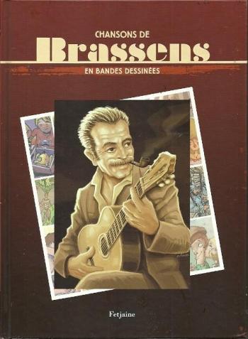 Couverture de l'album Chansons de Brassens en bandes dessinées (One-shot)